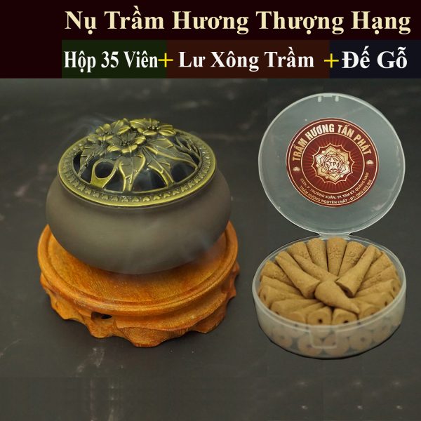 Lư Xông Trầm bằng Gốm - HCM